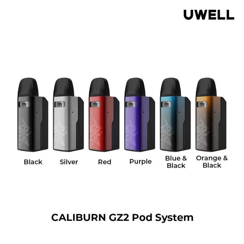 Uwell Caliburn GZ2 Pod Kit - Silver - Image 3