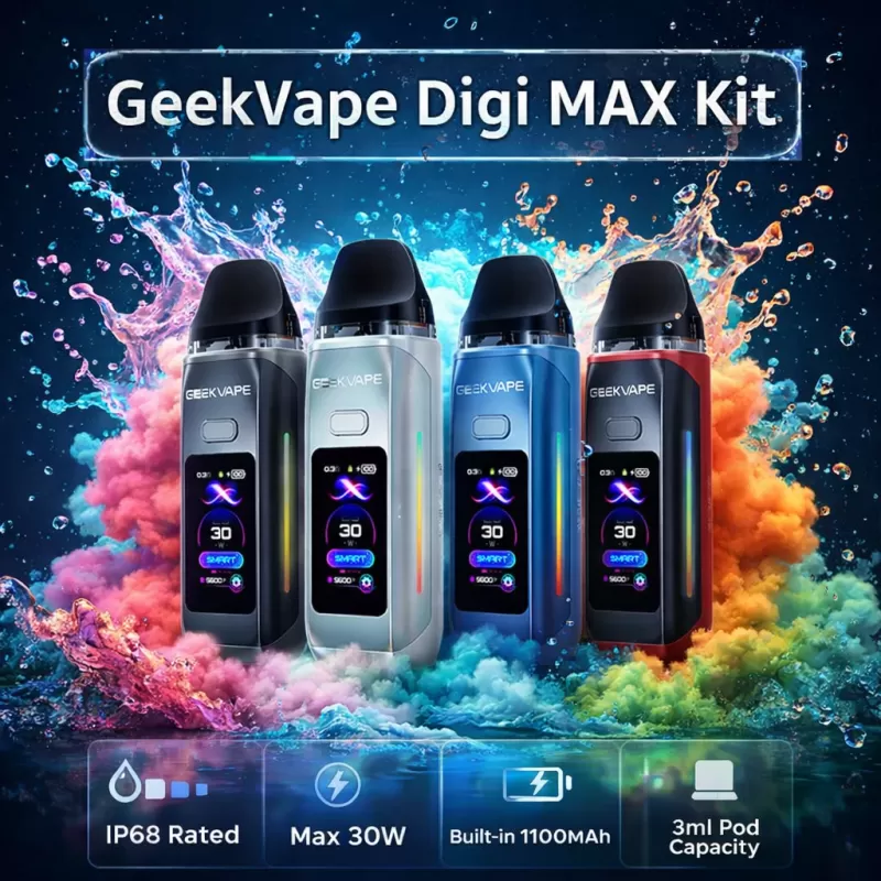 GeekVape Digi MAX Kit - Misty Blue