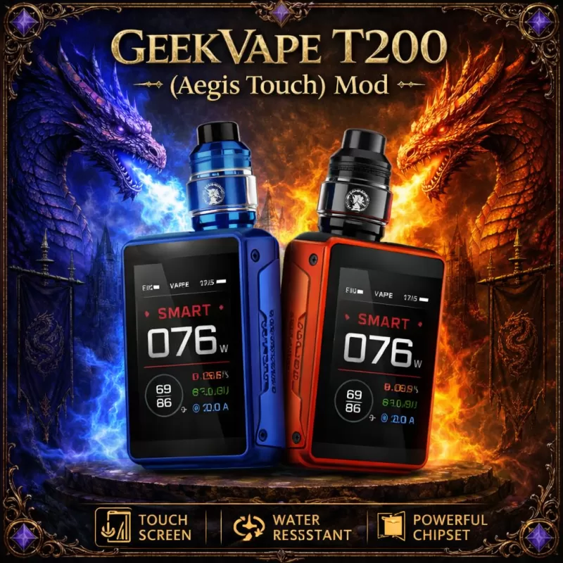 GeekVape T200 (Aegis Touch) Mod - Rainbow