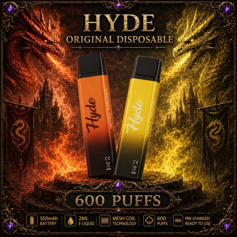 Hyde Original Disposable - Baja Slushie (WHT Series) / Honey Dew Punch / 25mg