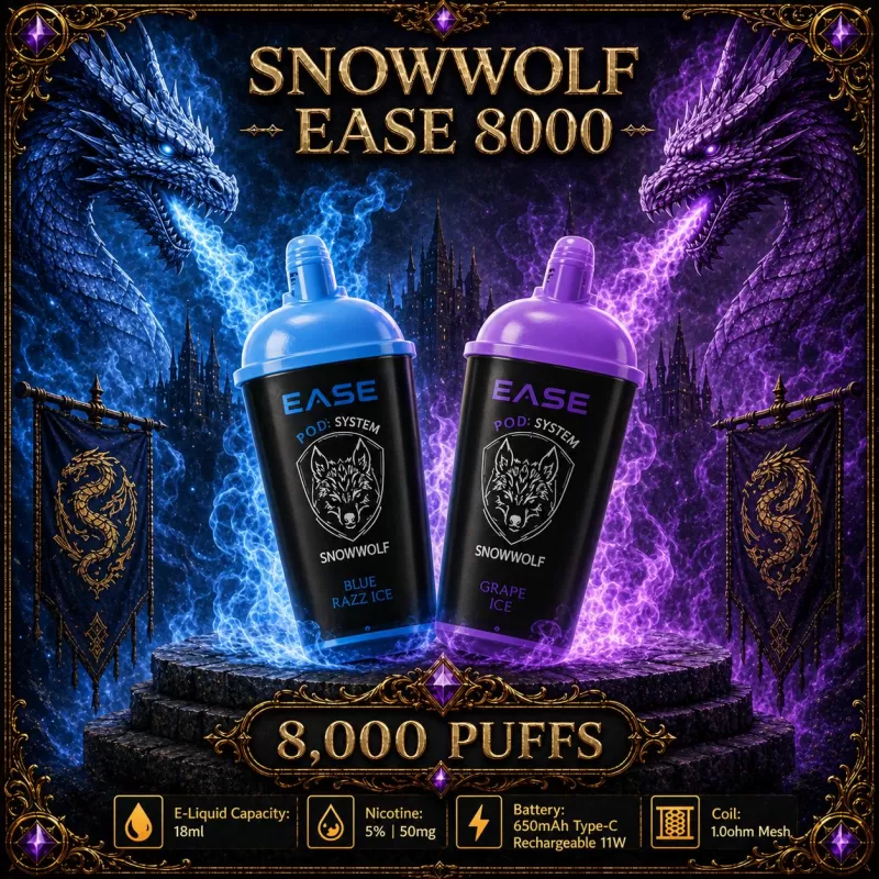 Snowwolf Ease 8000 - Jungle Breeze / 5%