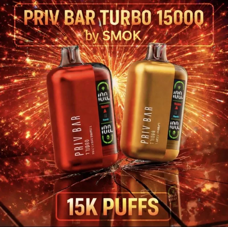 PRIV Bar Turbo 15000 - Blueberry Cereal Donut Milk (BLK Series) - Image 2