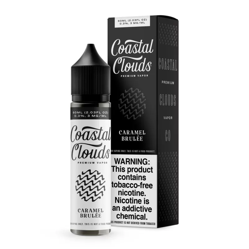 Coastal Clouds TFN Premium E-Liquid 60ml - Strawberry Kiwi / 6mg
