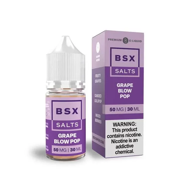 BSX TFN Salt Nic Premium E-Liquid 30ml - Black Tobacco / 50mg - Image 3
