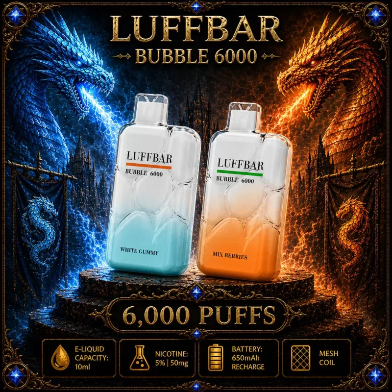 LUFFBAR Bubble 6000 - Blueberry Ice