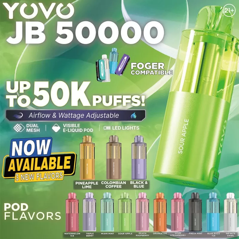 Yovo JB50000 Pod - Colombian Coffee - Image 3