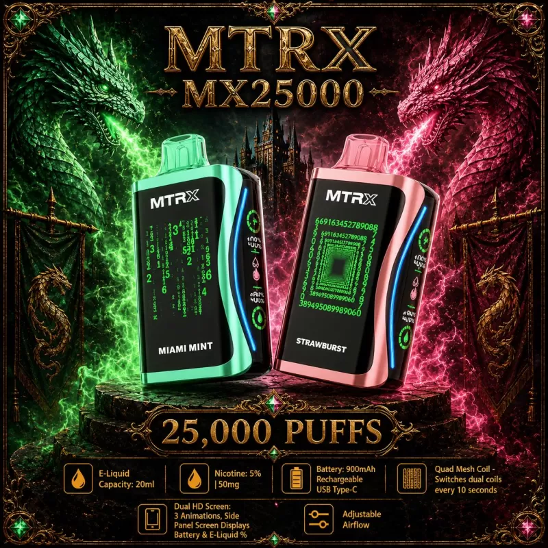 MTRX MX25000 - Strawmelon Twist (WHT Series)
