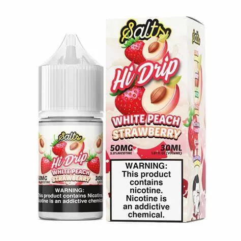 Hi-Drip Salt Nic Premium E-Liquid 30ml - Melon Patch / 20mg - Image 2
