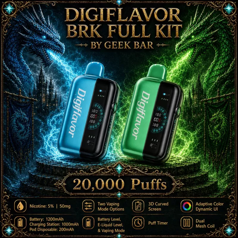 Digiflavor BRK Full Kit - Black & Blue