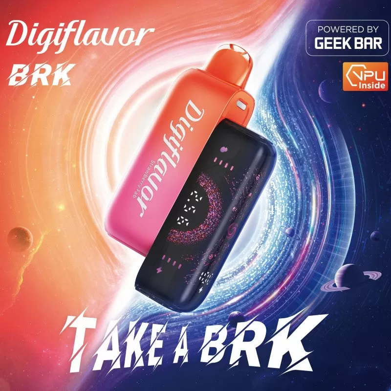 Digiflavor BRK Full Kit - Green Apple Blast (WHT Series) - Image 3