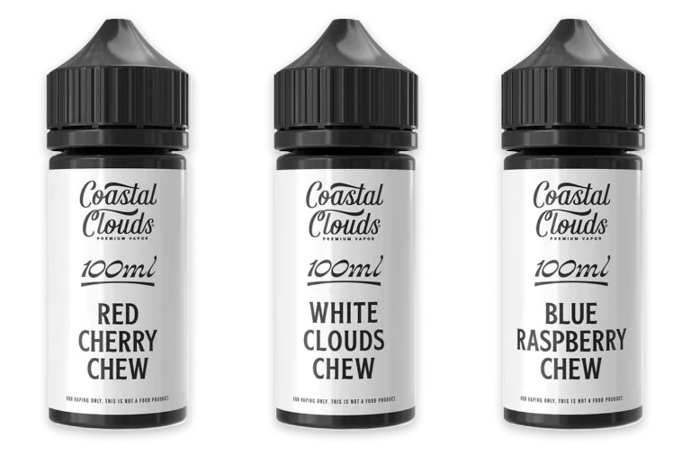 Coastal Clouds Premium E-Liquid 100ml - White Clouds Chew / 0mg - Image 2