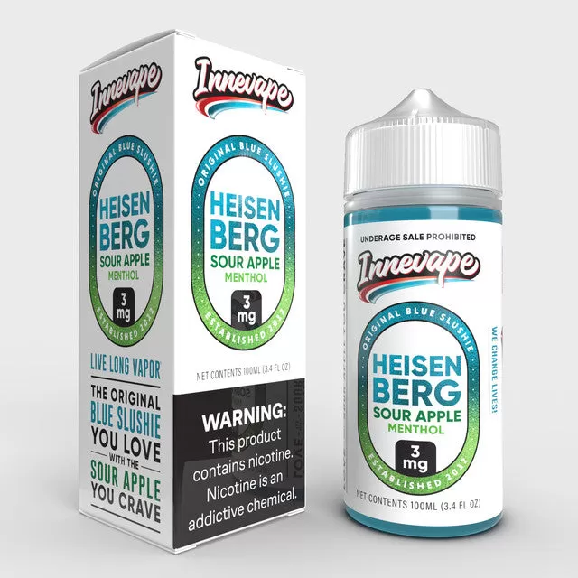 Innevape E-Liquid 100ml - Heisenberg Lemon Sour / 3mg - Image 3