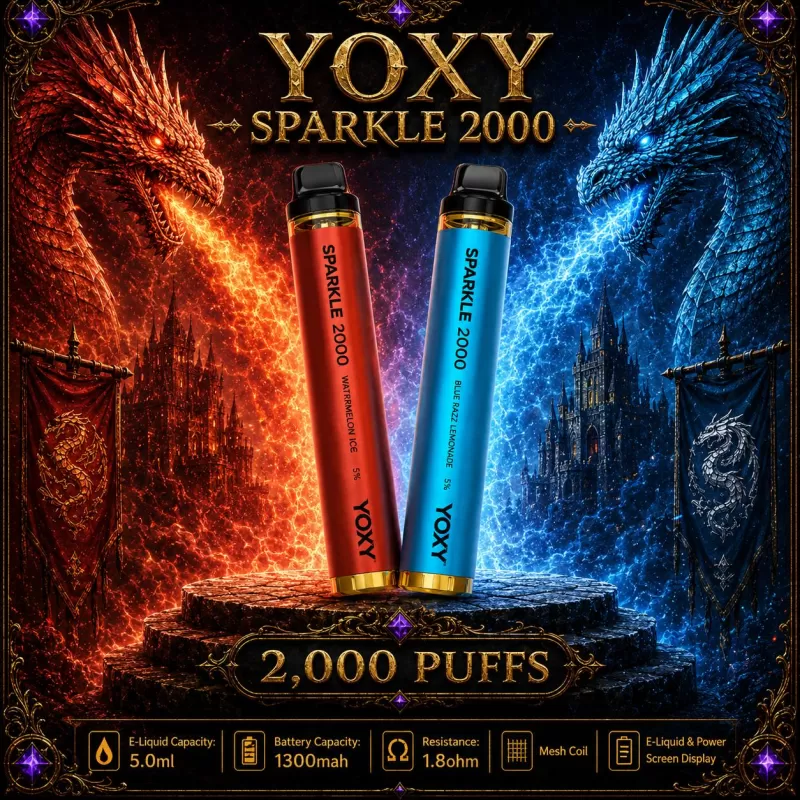 YOXY Sparkle 2000 - Strawberry Cereal Donut Milk (BLK Series)