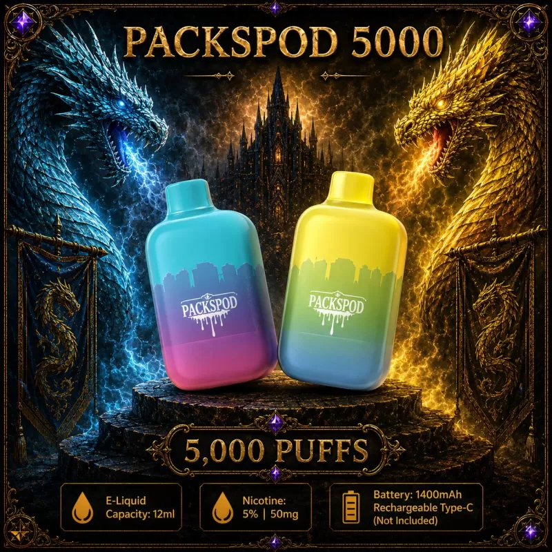 Packspod 5000 - Orange Creamsicle