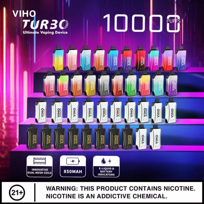 VIHO Turbo 10K - Mango Icy - Image 3