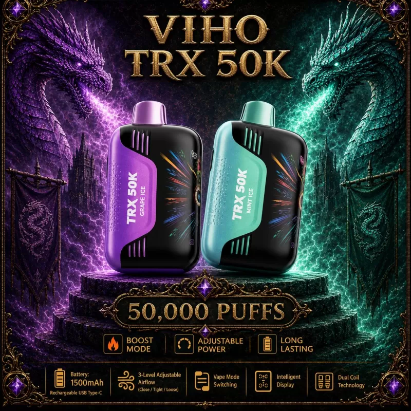 VIHO TRX 50K - Strawberry Banana