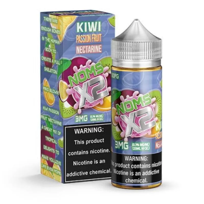Noms X2 E-Liquid 120ml - Cactus Jackfruit Mandarin / 3mg - Image 3