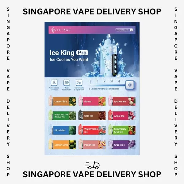 Elf Bar Ice King Pro 45000 Puffs - Peach Ice - Image 2