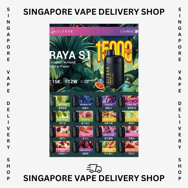 Elf Bar Raya S1 15000 Puffs - Kiwi Guava Grape - Image 2