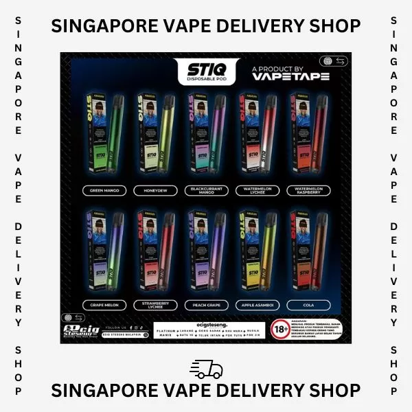 Vapetape STIQ 3000 Puffs - Peach Grape - Image 3