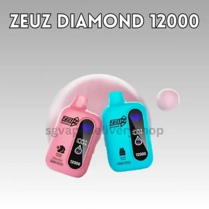 Zeuz Diamond 12000 Puffs - Mixed Berry