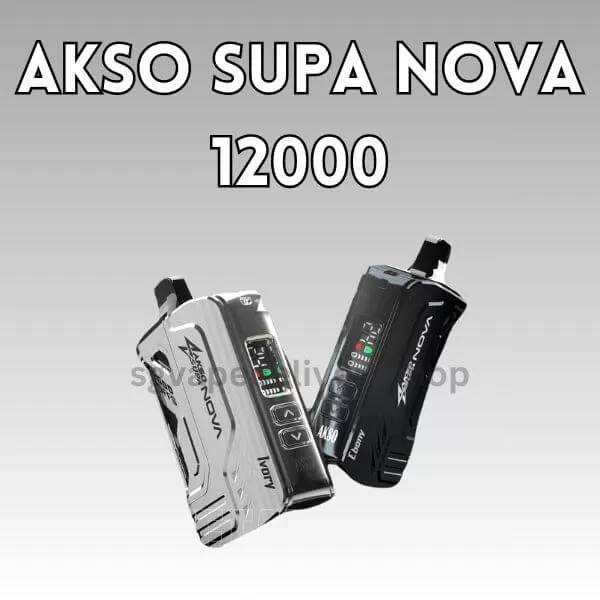 Akso Supa Nova 12000 Puffs - Cartridge Only / Butter Mint Candy