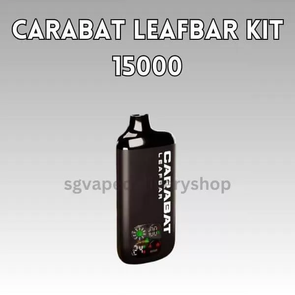 Carabat Leafbar 15000 Puffs - Starter Kit (Device + Cartridge) / Lemon Cola