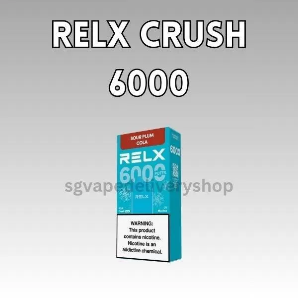 Relx Crush 6000 Puffs - Chrysanthemum Tea