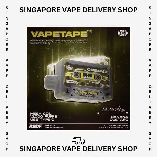 Vapetape 12000 Puffs - Ice Lemon Tea - Image 2