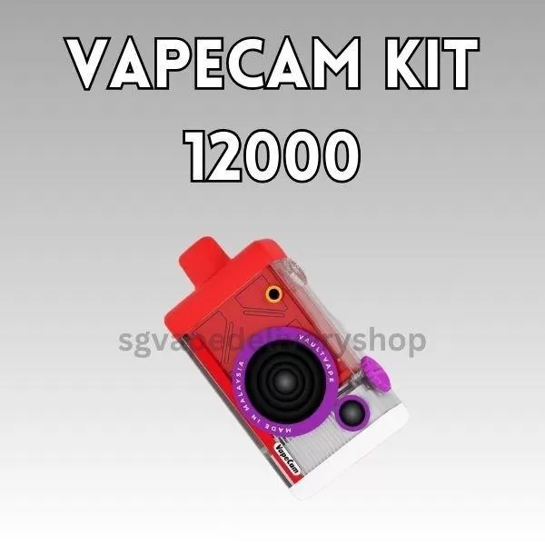 Vapecam 12000 Puffs - Mango Peach Yogurt (Cartridge)