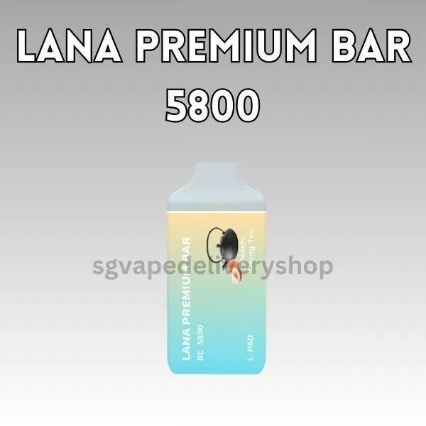 Lana Premium Bar 5800 Puffs - Banana