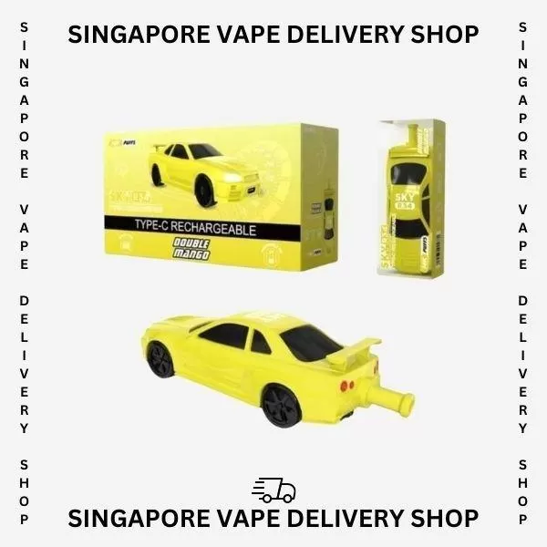 Skyline GTR34 14000 Puffs - Sour Bubblegum - Image 3