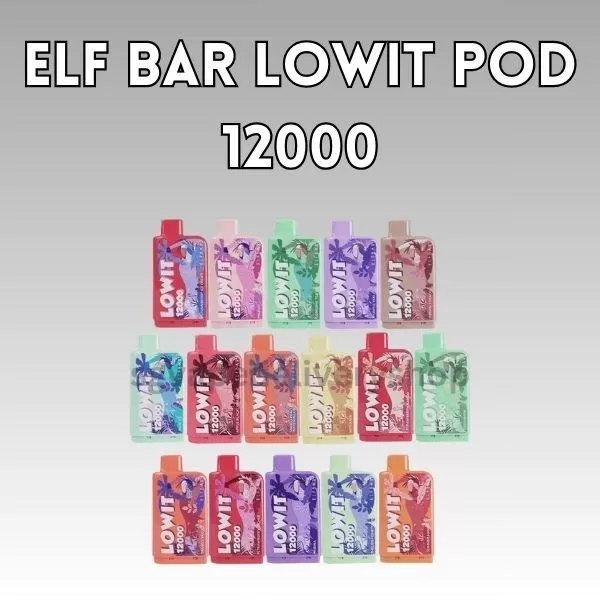 Elf Bar Lowit 12000 Puffs - Guava Mango (Cartridge)