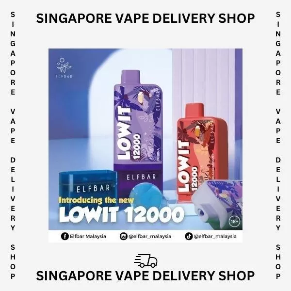 Elf Bar Lowit 12000 Puffs - Triple Lychee (Cartridge) - Image 3