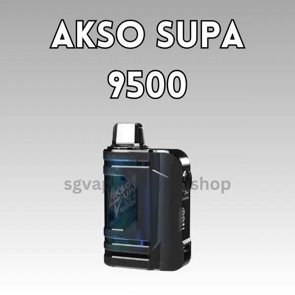 Akso Supa 9500 Puffs - Melony Gum (Bold Series)