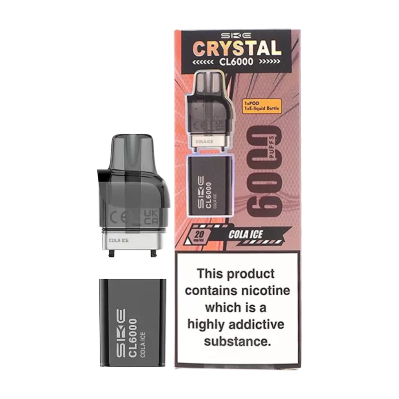 Cola Ice SKE Crystal CL6000 Pods - 20mg