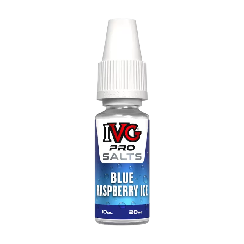 Blue Raspberry Ice Nic Salt by IVG Pro - 10ml - 20mg