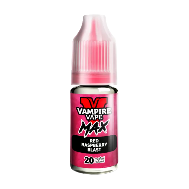Red Raspberry Blast Vampire Vape Max Nic Salt - 5mg