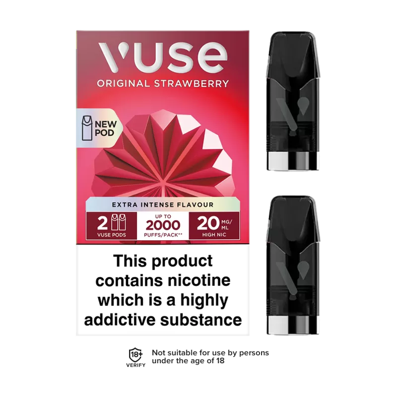 Vuse Pro Pods vPro Original Strawberry