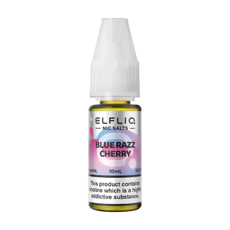 Blue Razz Cherry Elfliq Nic Salt by Elfbar - 10ml - 20mg