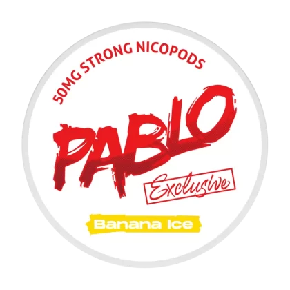 Banana Ice Pablo Nicotine Pouches - 50mg