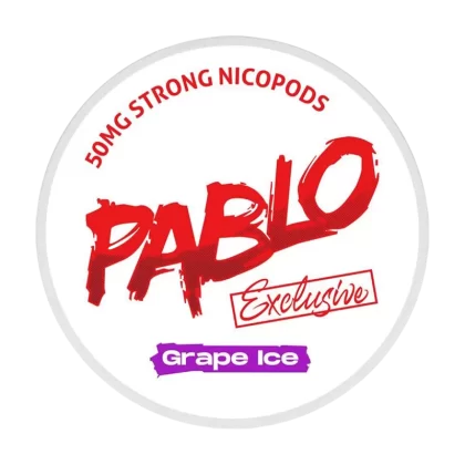 Grape Ice Pablo Nicotine Pouches - 50mg