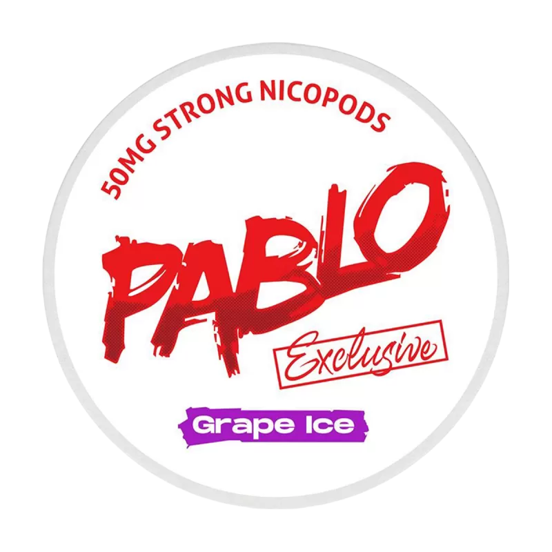 Grape Ice Pablo Nicotine Pouches - 50mg