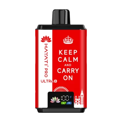 Hayati Pro Ultra Plus 25000 London Souvenir Edition - Lemon & Lime - Keep Calm and Carry On