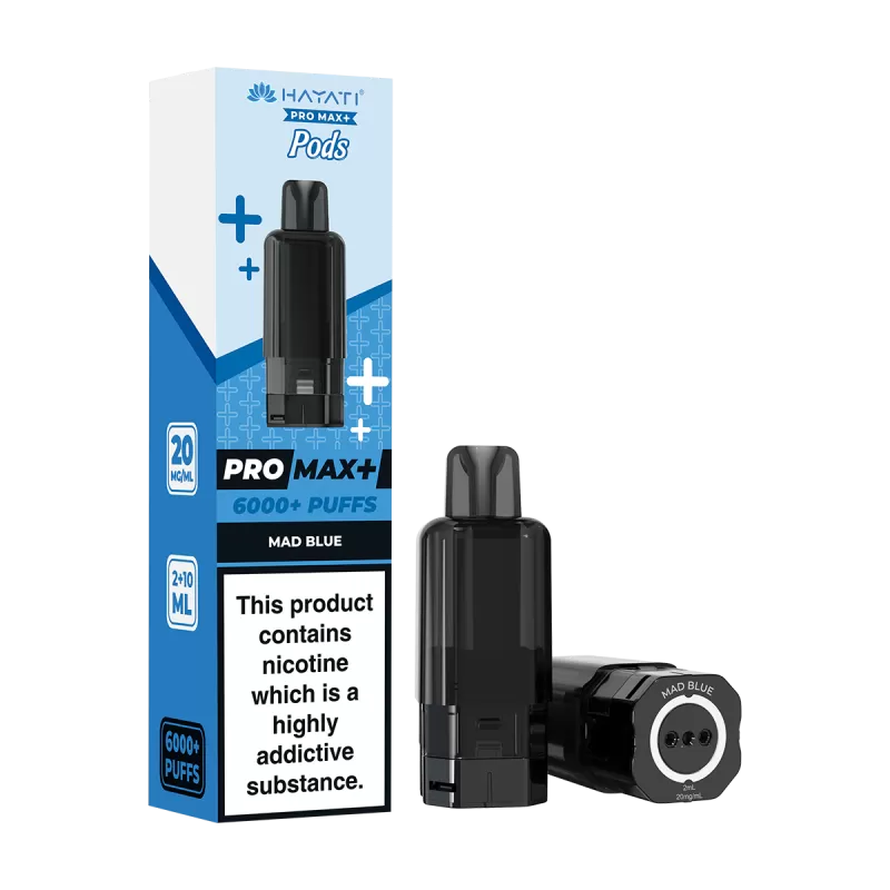 Mad Blue Hayati Pro Max+ Refill Pack - 20mg