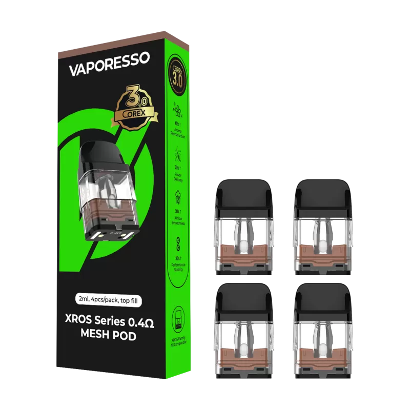 Vaporesso Xros Corex 3.0 Pods - 0.8 Ohms