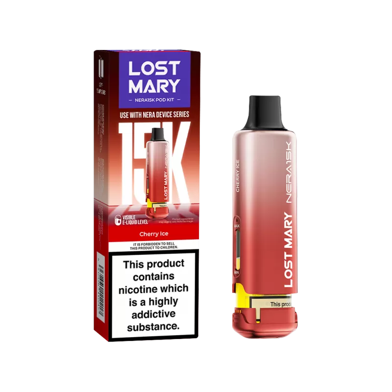 Cherry Ice Lost Mary NERA15K Refill Pack - 20mg