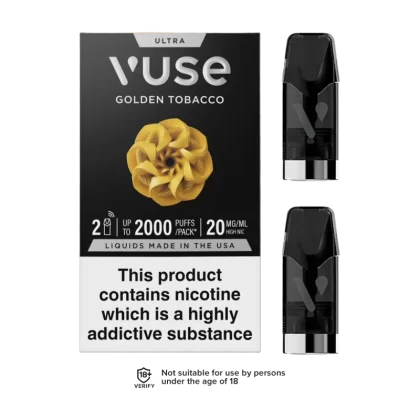 Golden Tobacco Vuse Ultra Smart Pod