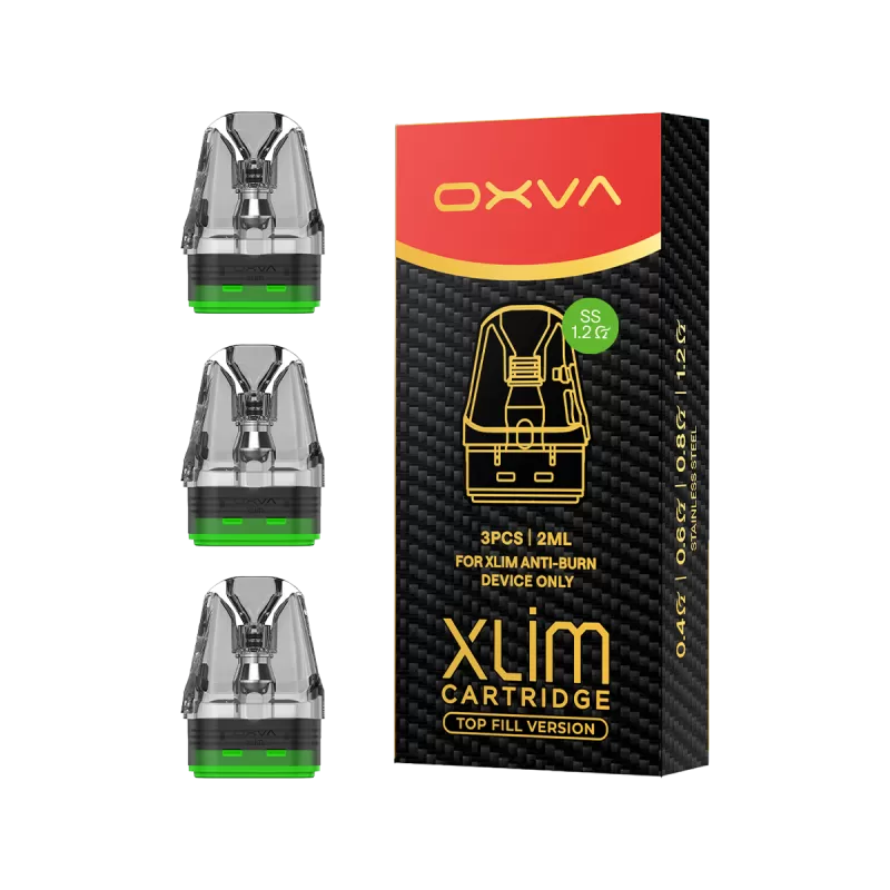 OXVA Xlim Stainless Steel Pod - 0.8 Ohm