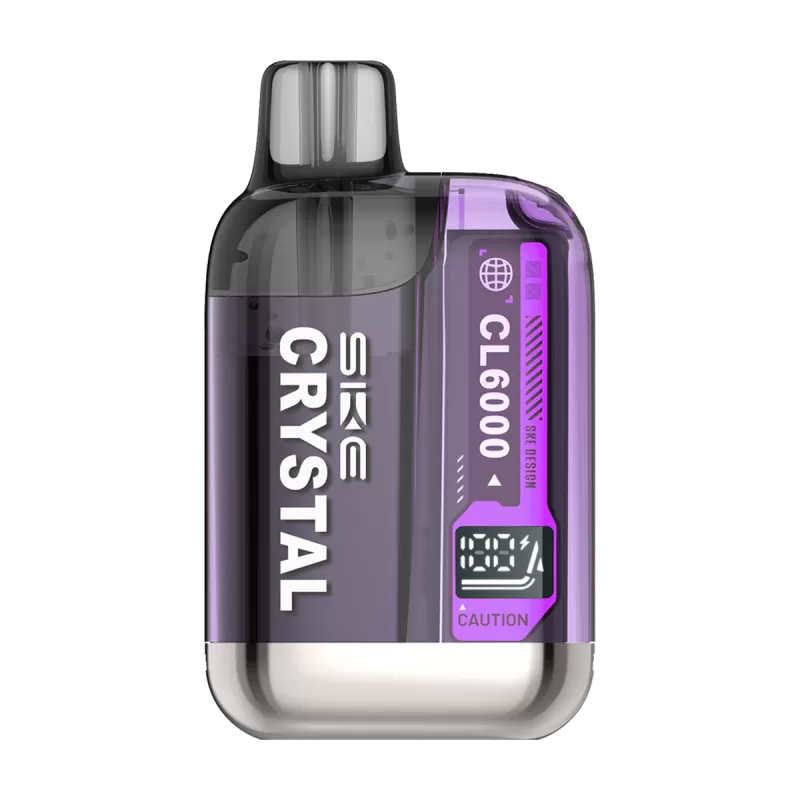 SKE Crystal CL6000 Big Puff Vape - Watermelon Ice - Image 3